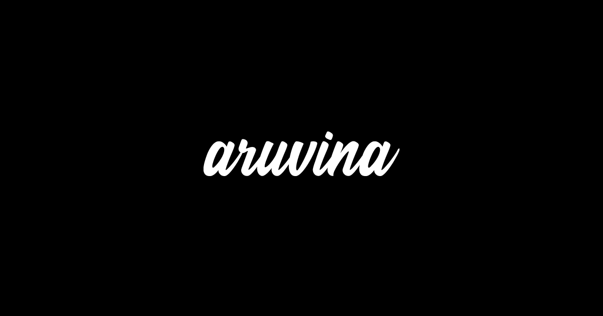 「aruvina」スタートしました。